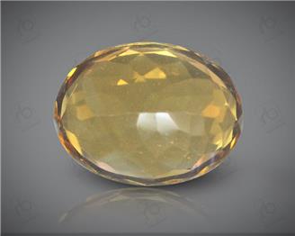 Yellow Citrine Natural Certified  5.98CTS-8550